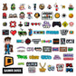 Gamer Boss Sticker Pack (64 Count)
