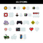 Gamer Boss Sticker Pack (64 Count)
